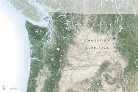 channeled scablands map